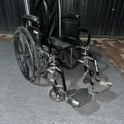 Drive Silver Sport II Series 16” inch Seat Wheelchair