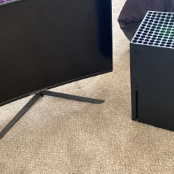 Xbox Series X And Speptre Monitor 
