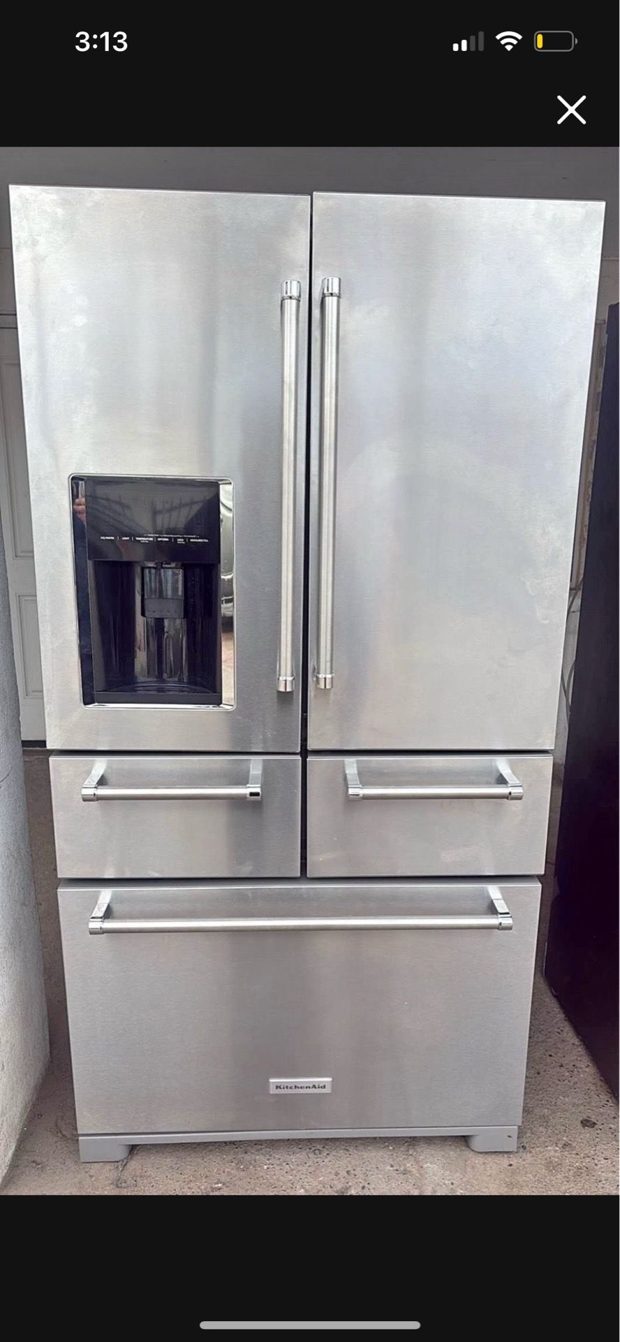 Kitchenaid refrigerator for parts