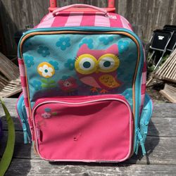 Stephen Joseph Rolling Suitcase – $5