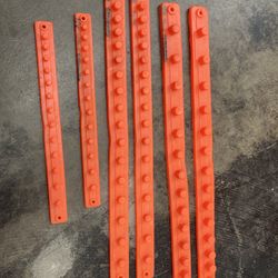 6 Pc Flexible Rubber Socket Holder