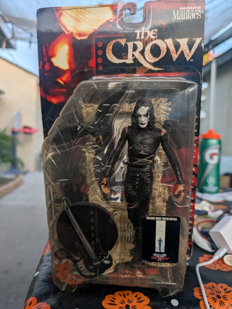 McFarlane Toys Eric Draven The Crow Movie Maniacs Series 2 Action Figure