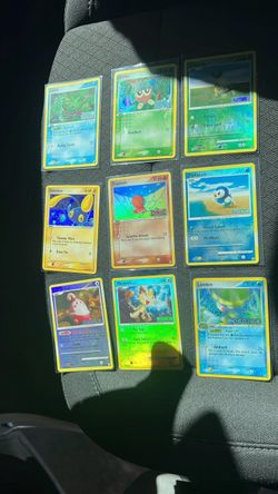 Mid Era Pokemon Card Stamp Lot