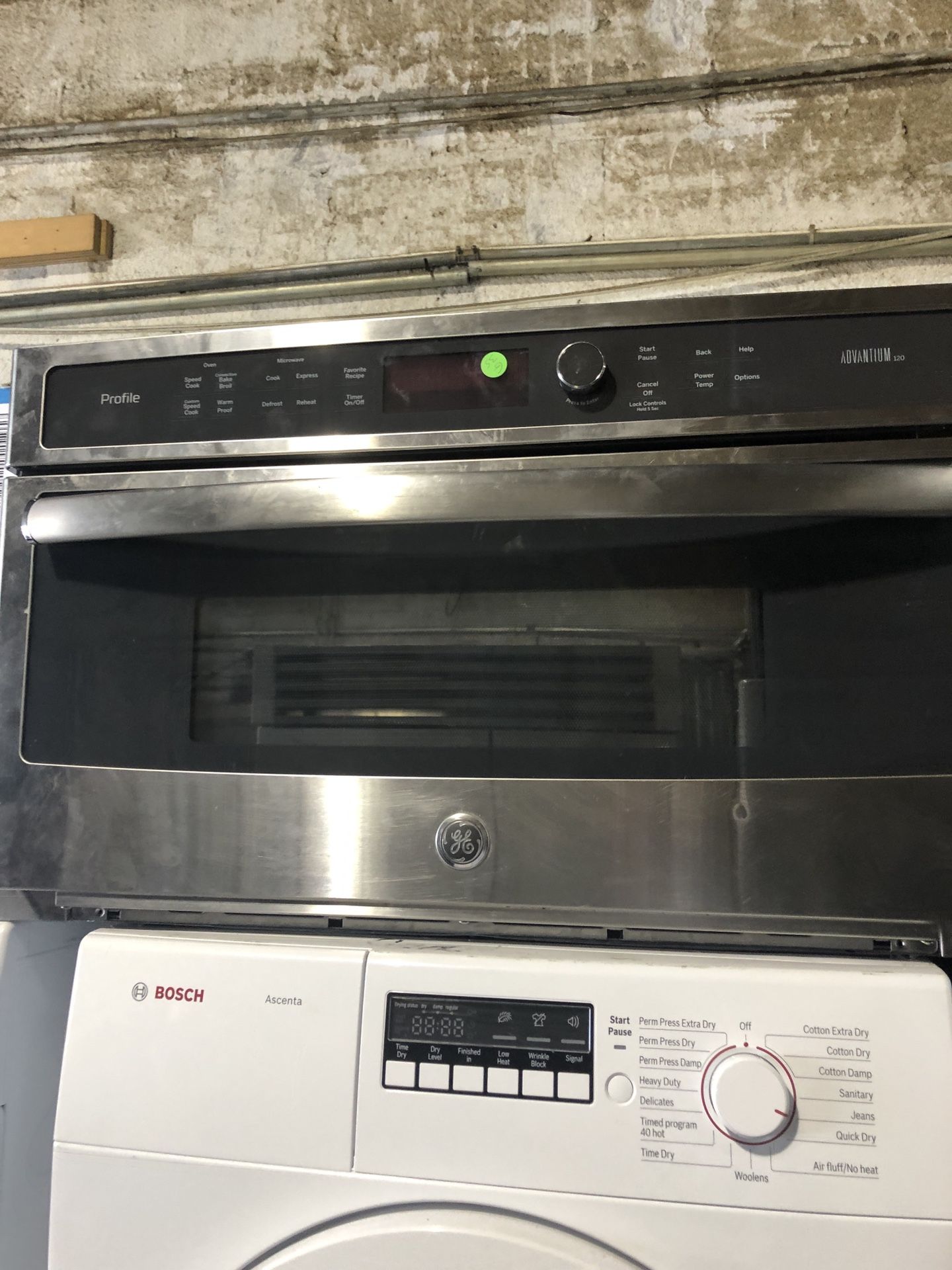 GE MICROWAVE SPEED COOKER