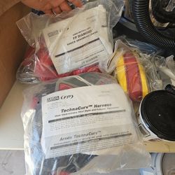 Harness And Shock Absorbing Lanyard