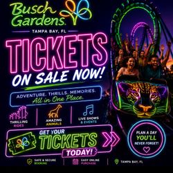 Busch Gardens Tickets