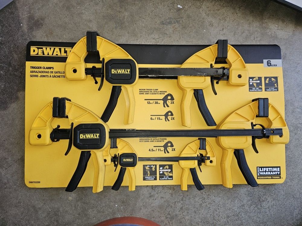 dewalt clamps