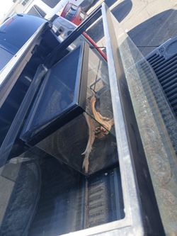 Tanks with metal mesh top. Read description for pricing please.
