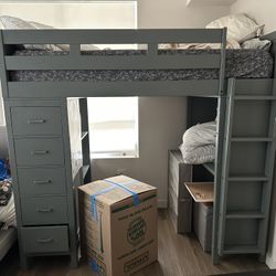Pottery barn Loft Bed 