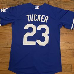 Tucker Blue Dodgers Jersey