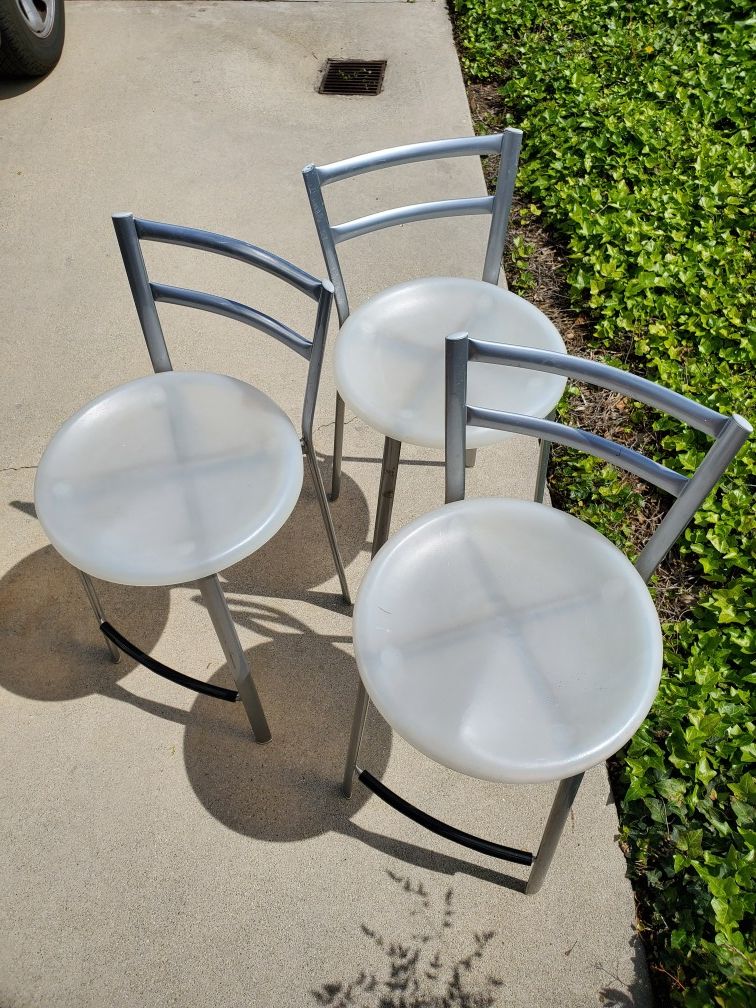 Stool chair (set of 3)