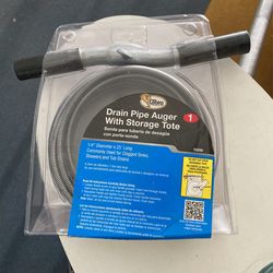 DRAIN PIPE AUGER
