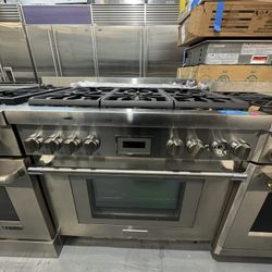 Thermador Pro Harmony® 36” Gas Professional Range – Stainless Steel