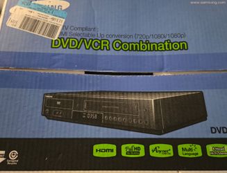Samsung DVD VHS Combo - New Open Box - DVD-V9800