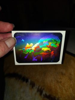 1990 Marvel Impel Holographic Spiderman Vs Green Goblin #MH5