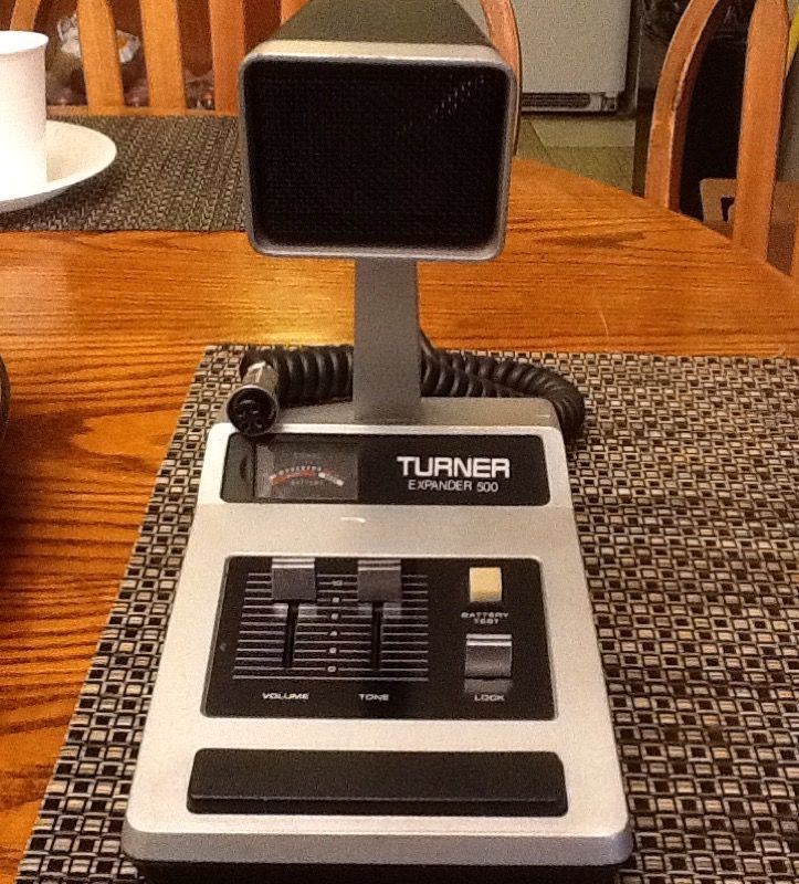 CB radio Turner expander 500 microphone