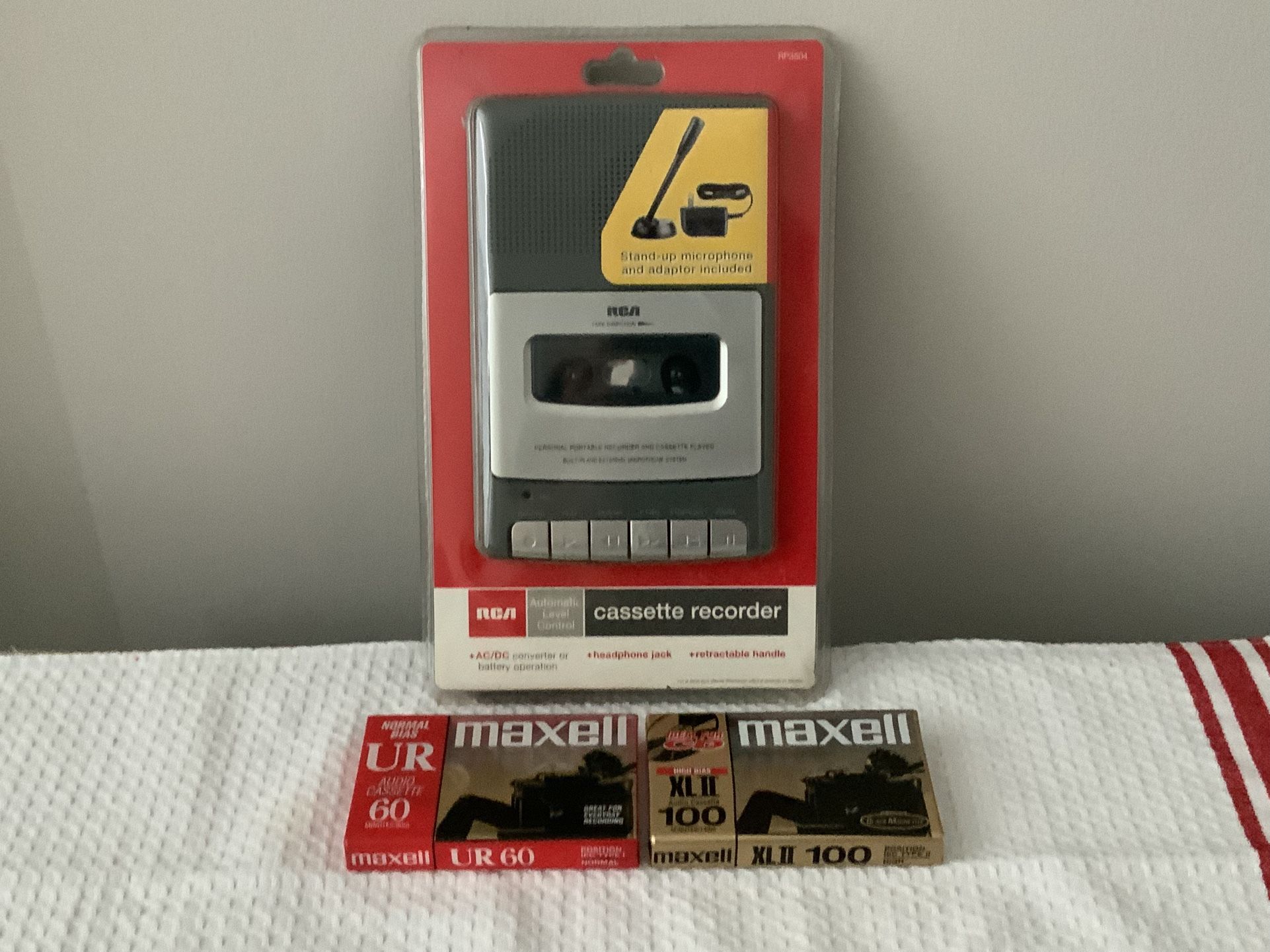 RCA Cassette Recorder (NEW)