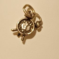 Vintage Clock Charm