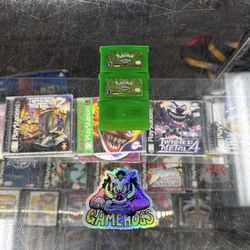 Pokemon Leaf Green GBA $150-$170 Each Gamehogs 11am-7pm