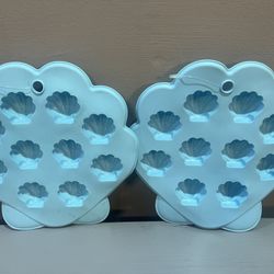 Seashells Silicone Chocolate Candy Mold Ice Tray Reusable