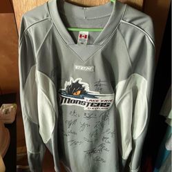Monsters Jersey SIGNED Game Worn!