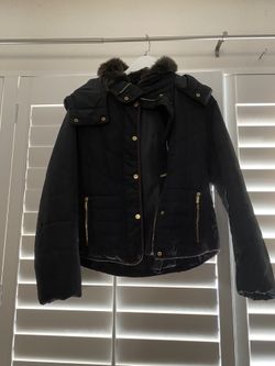 Navy HnM Winter Jacket 