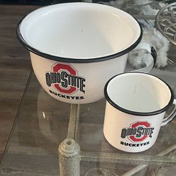 Ohio State University Metal Cups