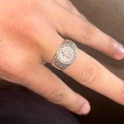 925 Silver San Judas Ring 