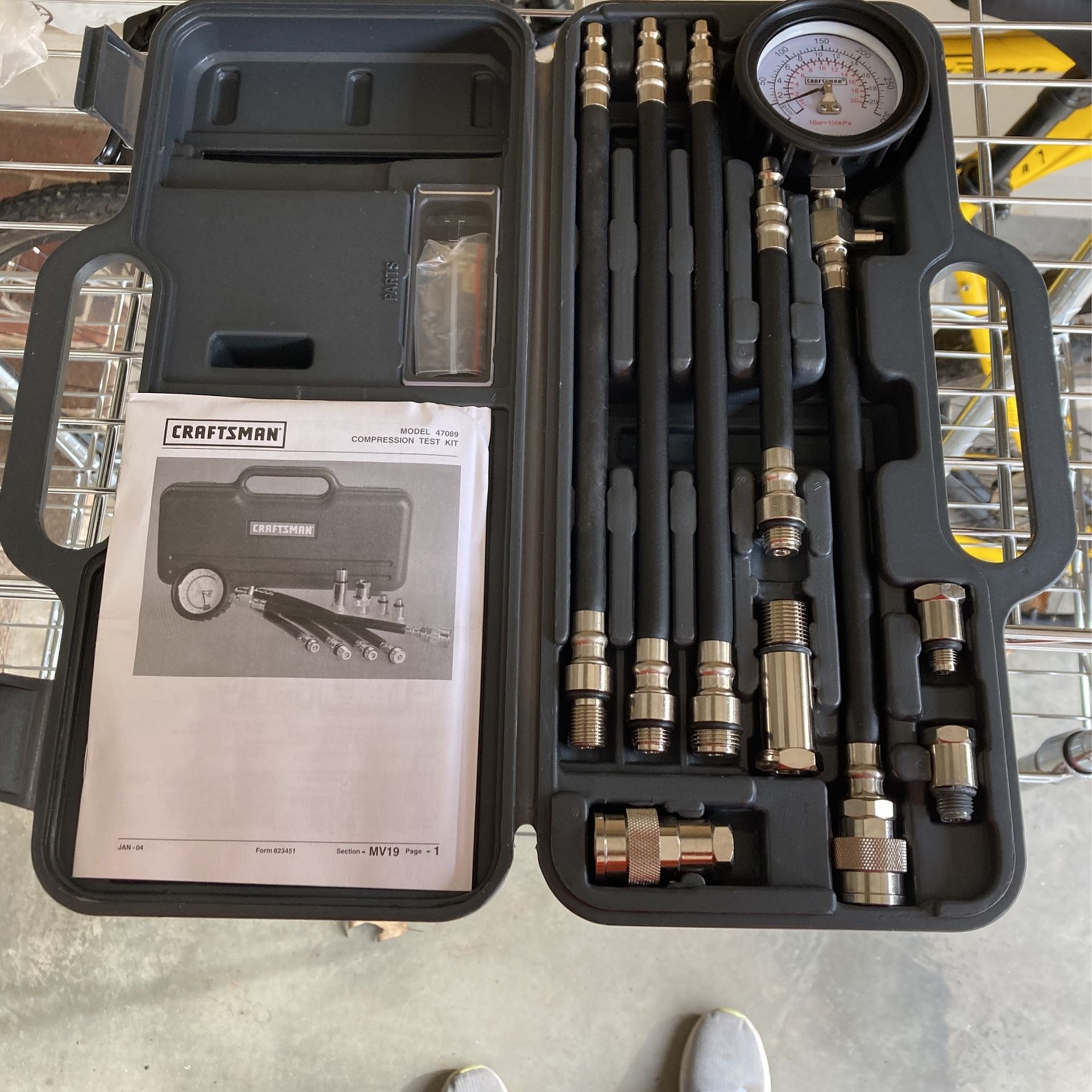 Craftsman Compression test kit