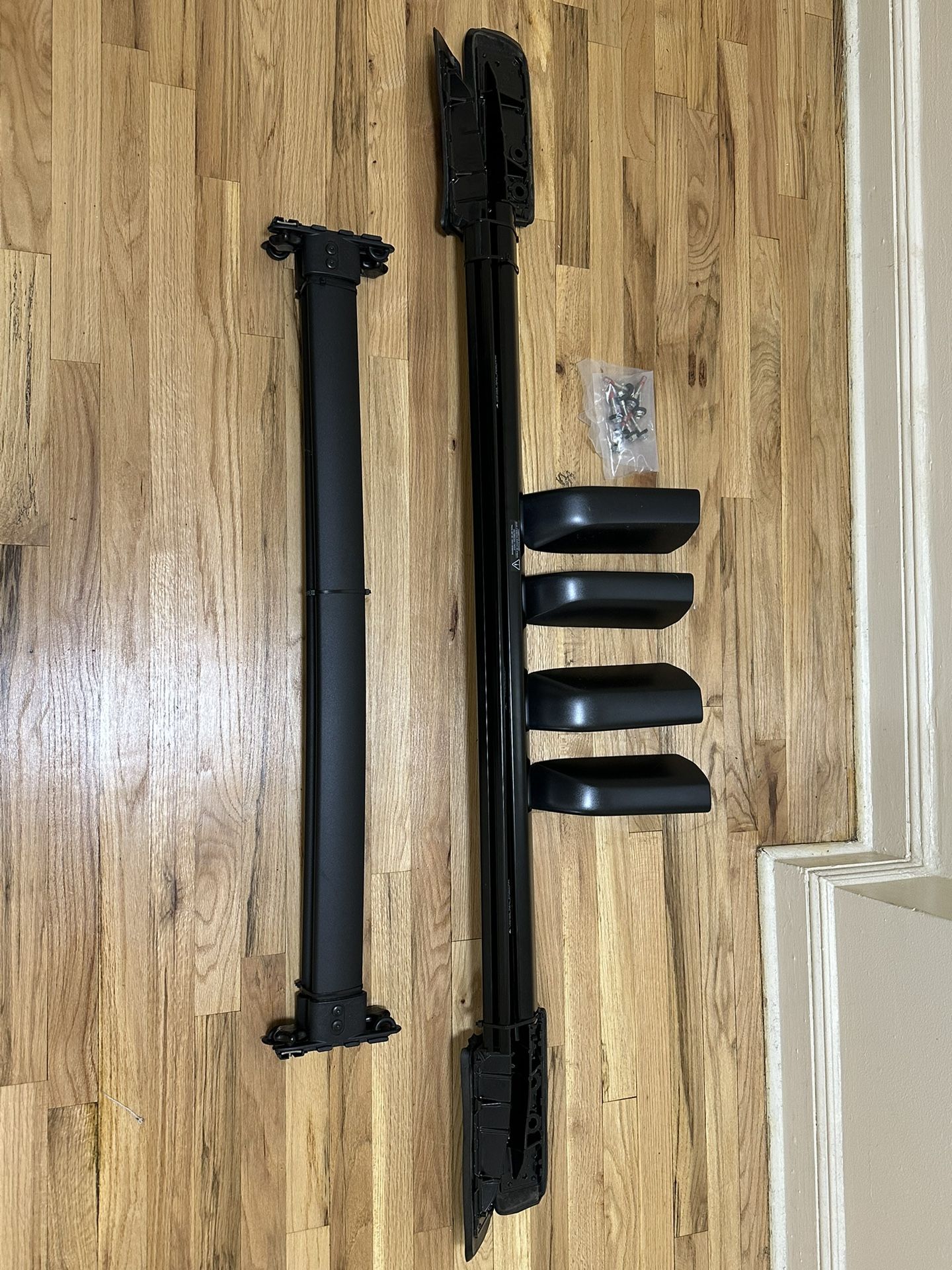 5th Gen 4Runner OEM roof rack with cross bars (Black)