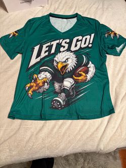 Eagles "Let's Go!" Football Graphic T-Shirt