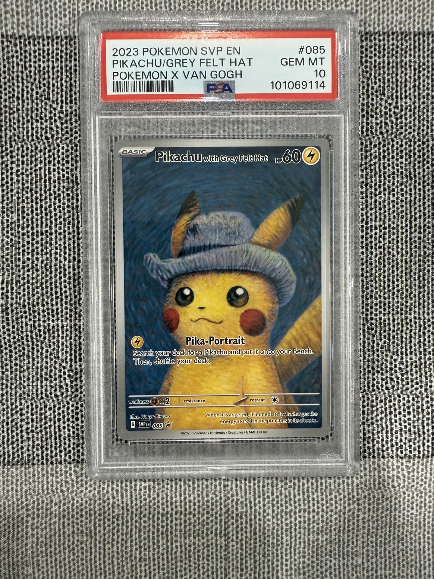 FS/FT Pokemon Felt Hat Pikachu (not $1)