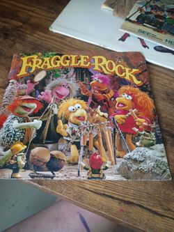 rare vintage fragglerock vinyl