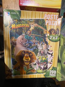 Madagascar Puzzle Delivery. 1 Piece Missing Obo Make An Offer