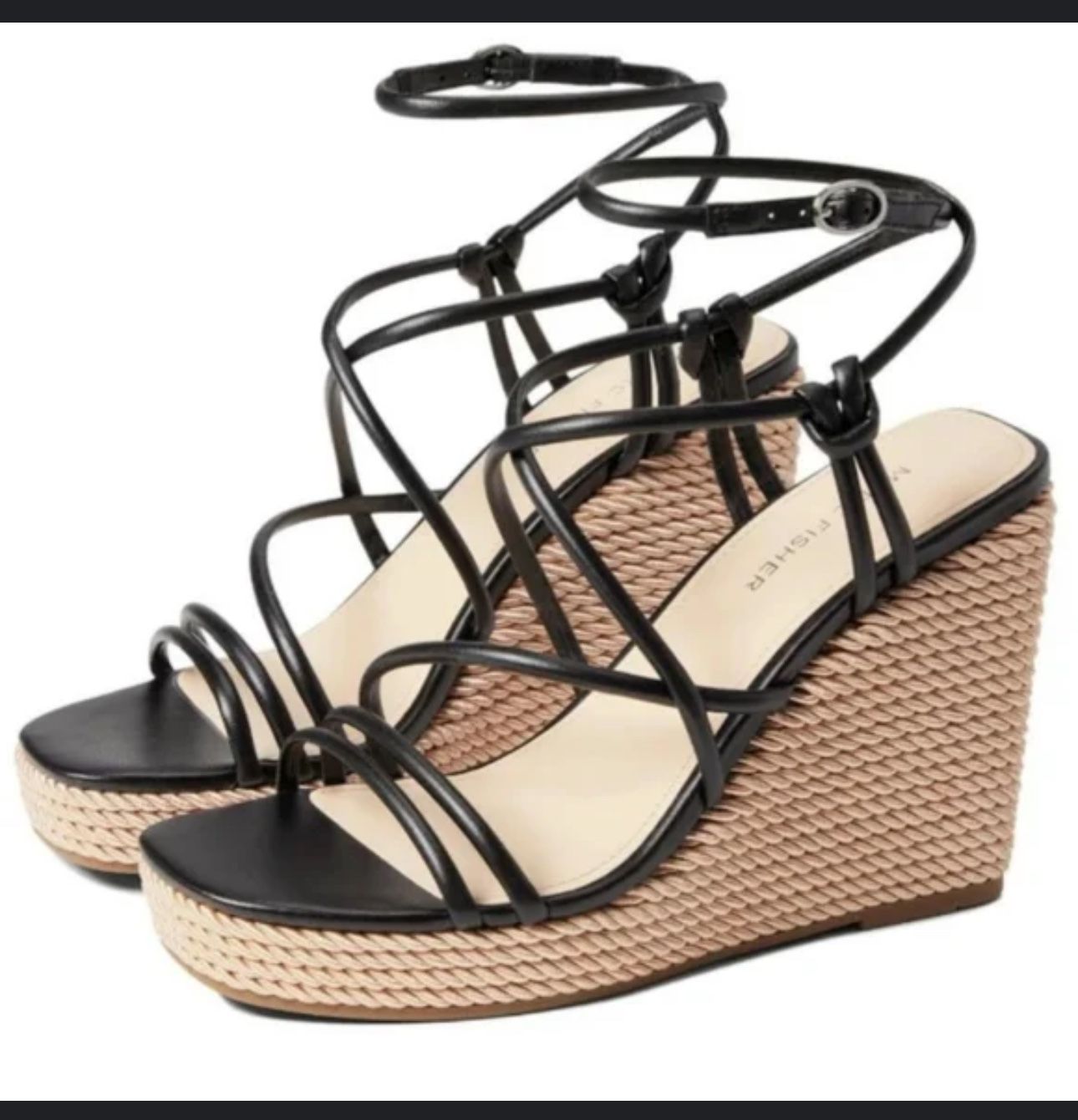 Marc Fisher Zesty Wedge Sandal Size 7