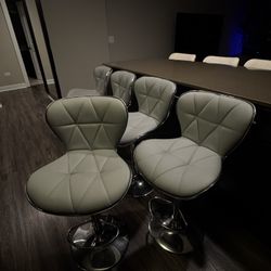 Adjustable Swivel Bar Stools- Each One $65