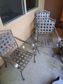 Steel chairs