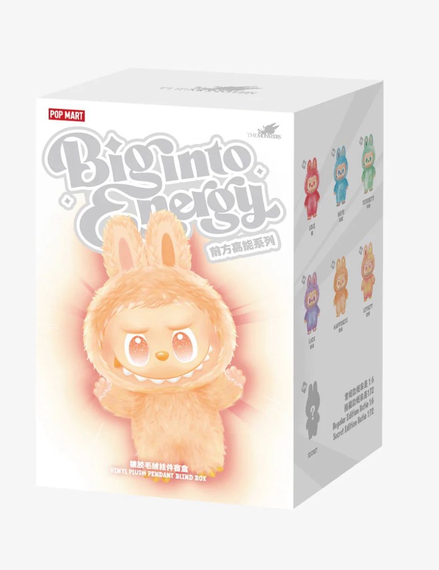 Big Into Energy Labubu Blind Box (Happiness)
