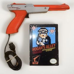 Hogan's Alley Nintendo NES 1985 CIB + Red Zapper