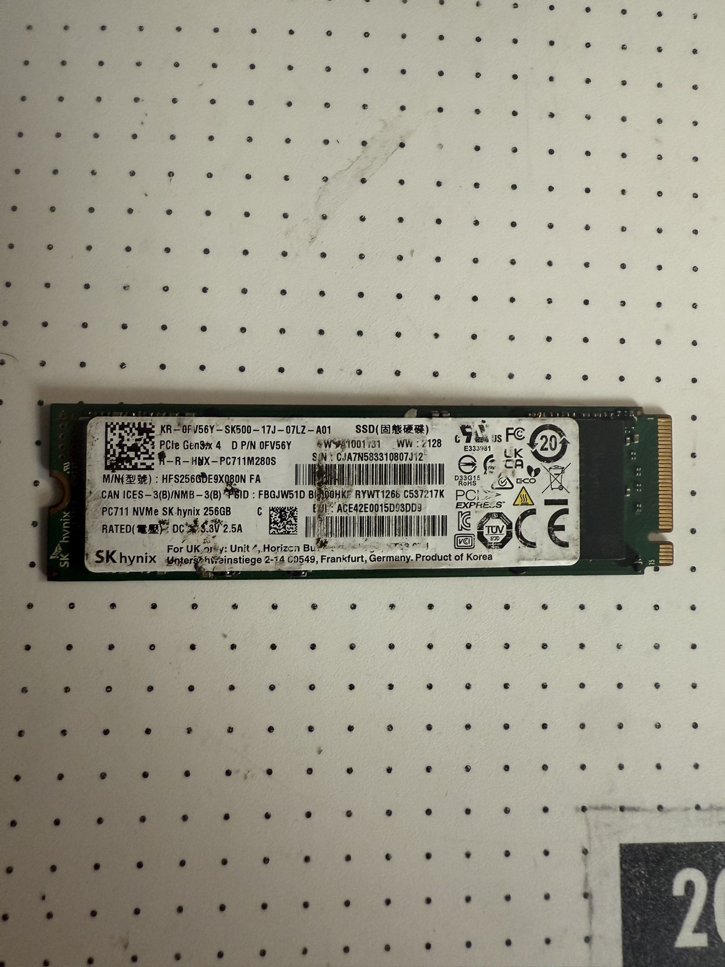 Sk Hynix 256gb SSD