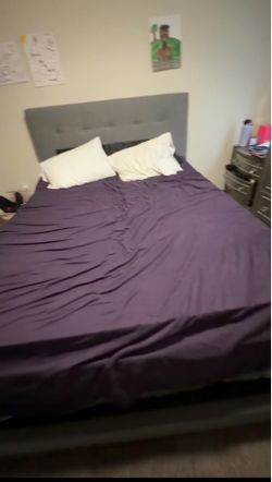 queen bed