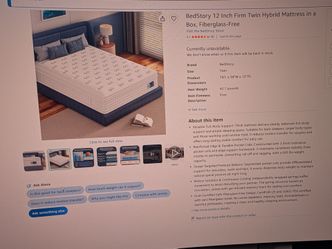 Twin mattress 12 inches