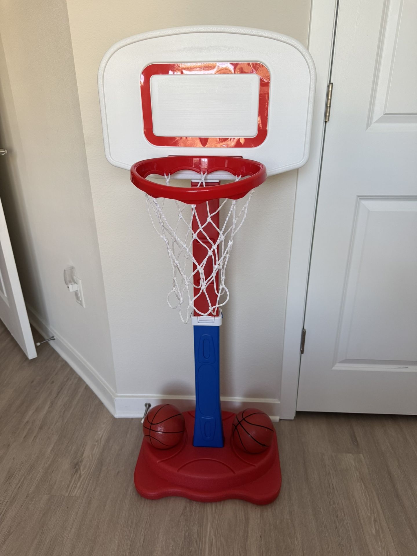 Adjustable Basketball Hoop For Toddlers Age 18m -5yr