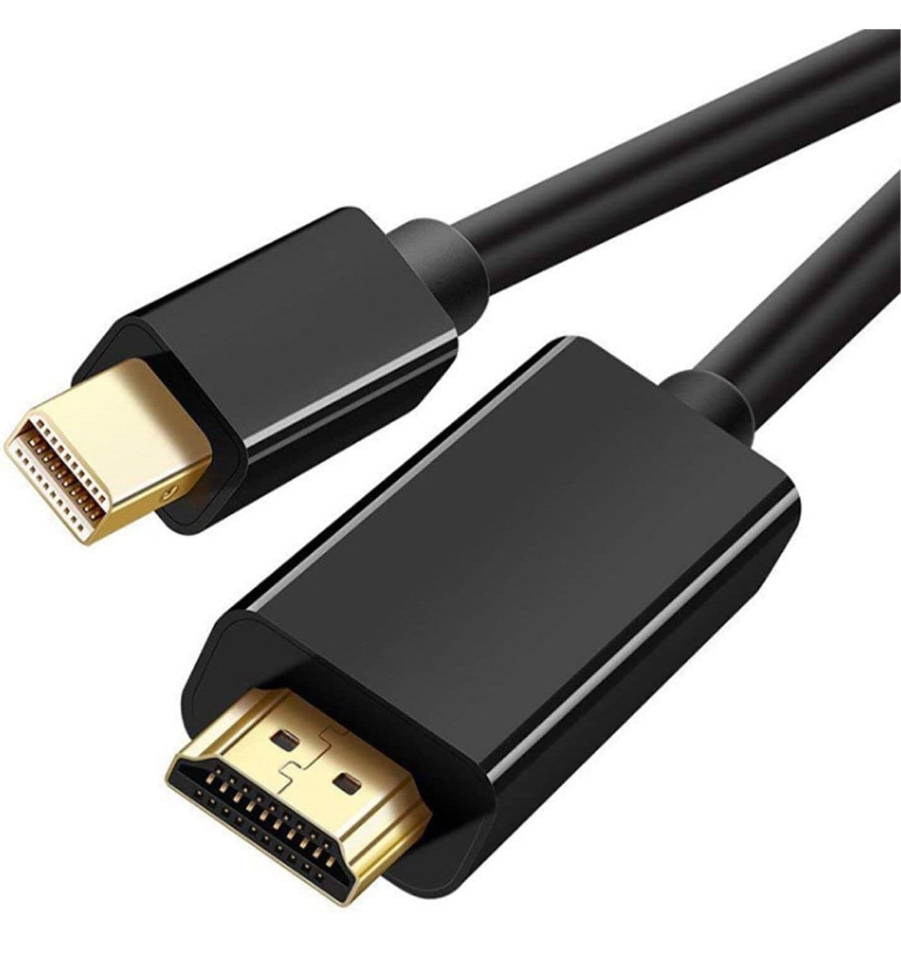 Mini DisplayPort to HDMI Cable,Mini DP (Thunderbolt) to HDMI Cable 6FT,Optimal Chip Solution for MacBook Air/Pro,Surface Pro/Dock, iMac, Monitor,Proje