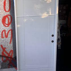 Puerta Nueva De Exterior De Metal Size 36 X80