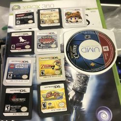 Ds, 3ds and psp games