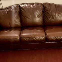 Leather Sofabed 