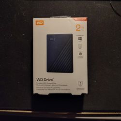 Western Digital 2 TB HDD USB 5Gbps