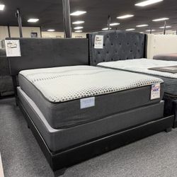 Queen Size Bed Frame. No Mattress. Comes In All 4 Sizes. Delivery & Set Up Available 