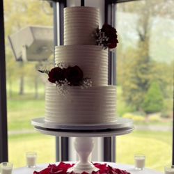 16 Inch Wood Wedding cake stand